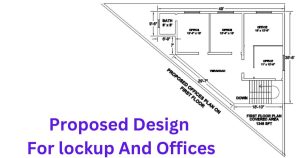 proposed plan for lockup and offices